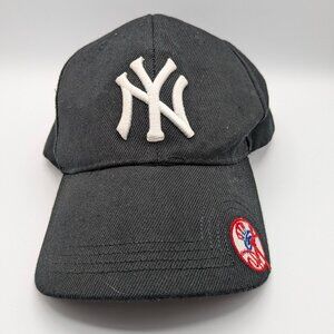 New York Yankees Black Baseball Cap – Adjustable Back, Embroidered Logo